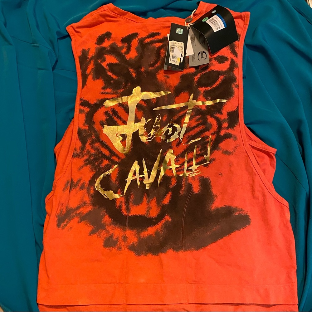 NWT Just Cavalli Oversized Top With Pockets US 4-6